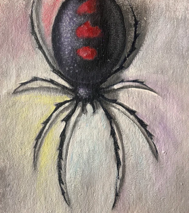 Black Widow Spider nature artwork